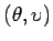 $(\theta,\upsilon)$