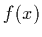$f(x)$