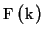 $F(k)$