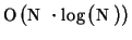 $O(N\cdot
log(N))$