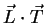 $\vec{L}\cdot\vec{T}$