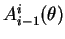 $A^i_{i-1}(\theta)$