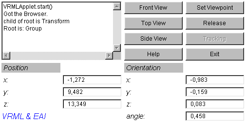 Applet GUI